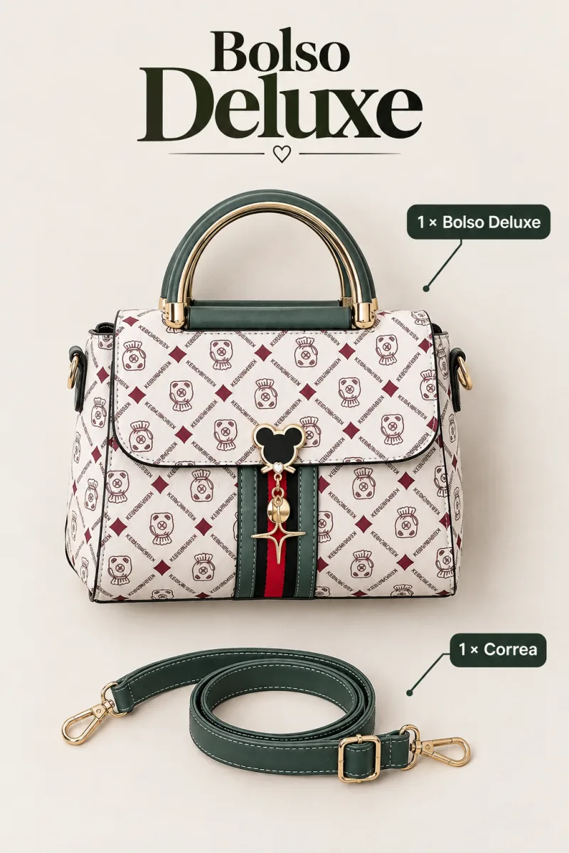 BOLSO DELUXE · Negro · Contenido del paquete